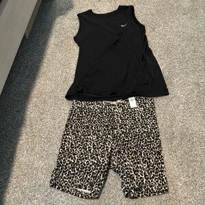 Brand new tight fitting exercise shorts